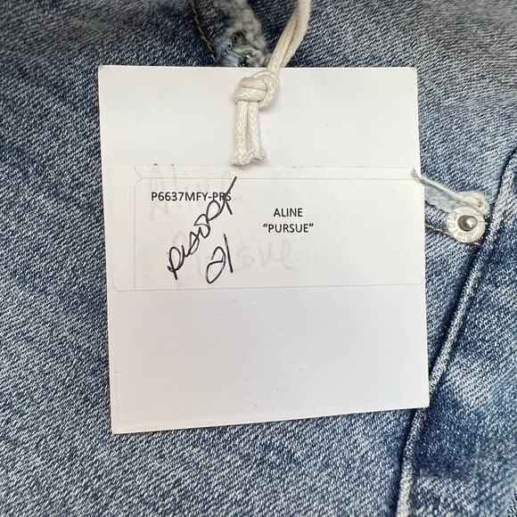 Pistola Jeans Women's 26 (2) Blue Aline Pursue Skinny Ankle Preppy Normcore NWT - Picture 7 of 13